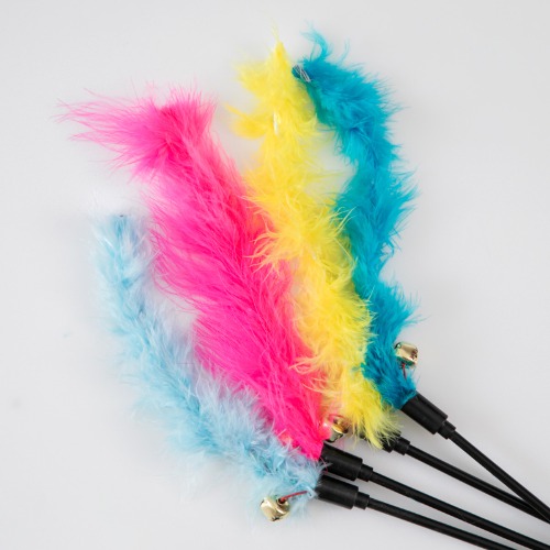 Biteme wand Toy for cat - Fluffy tail (2p)
